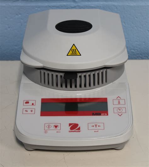 laboratory humidity analyzer ohaus mb23|ohaus mb23 manual.